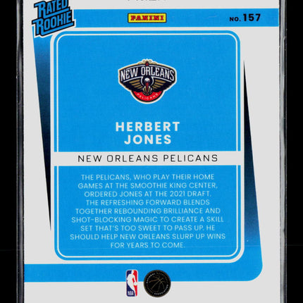 2022 Panini Donruss Optic Basketball Herbert Jones #157 Red Mojo