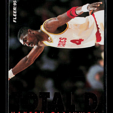 1994 Fleer Total D Hakeem Olajuwon #6