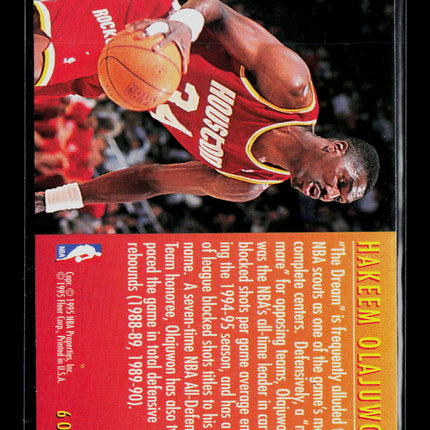 1994 Fleer Total D Hakeem Olajuwon #6