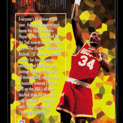1994 Fleer Ultra Defensive Gems Hakeem Olajuwon #2