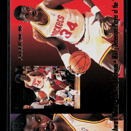 1994 Fleer NBA Award Winner Hakeem Olajuwon #3 of 4