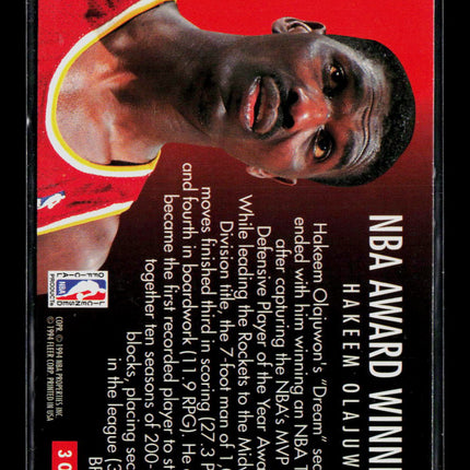 1994 Fleer NBA Award Winner Hakeem Olajuwon #3 of 4