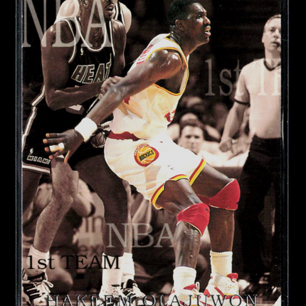 1994 Fleer All-Defensive Hakeem Olajuwon #3 of 10