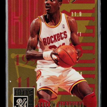 1993 Flair Hot Numbers Hakeem Olajuwon #11
