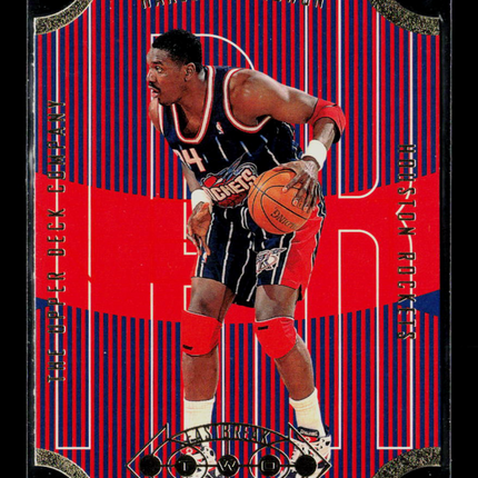 1996 Upper Deck Fastbreak Two Connections Hakeem Olajuwon #FB5