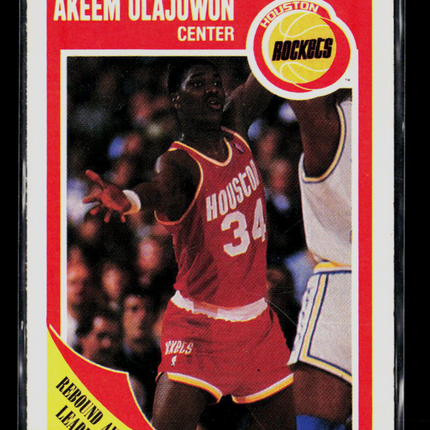 1988 Fleer Akeem Olajuwon #61