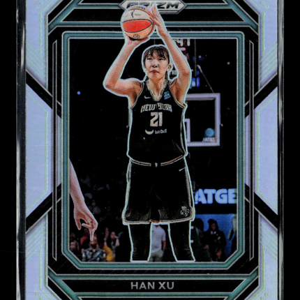 2023 Panini Prizm WNBA Han Xu #91 Silver