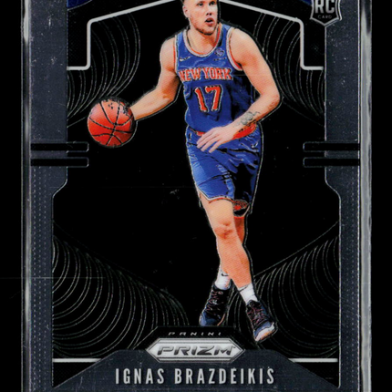 2019 Panini Prizm Ignas Brazdeikis #284 RC