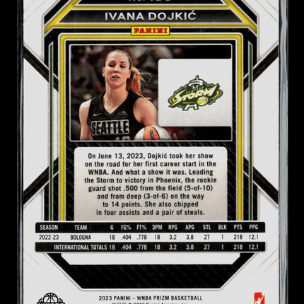 2023 Panini Prizm Ivana Dojkić #150 RC