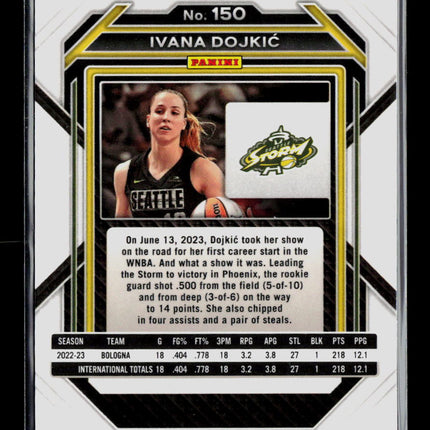 2023 Panini Prizm WNBA Ivana Dojkić #150