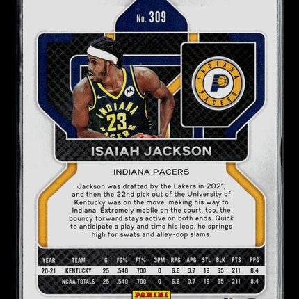 2021 Panini Prizm Isaiah Jackson #309
