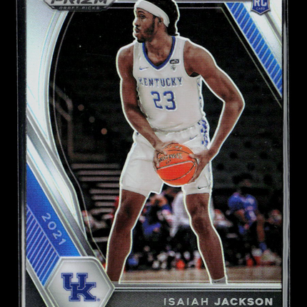 2021 Panini Prizm Draft Picks Isaiah Jackson #16 RC
