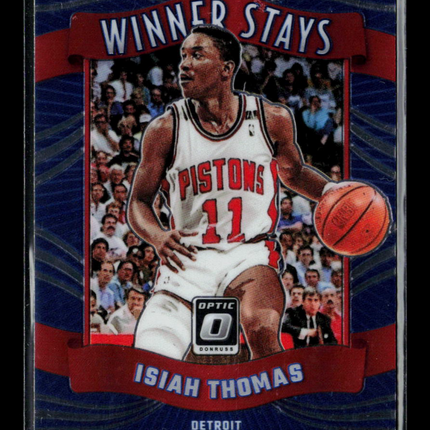 2024 Panini Donruss Optic Winner Stays Isiah Thomas #14