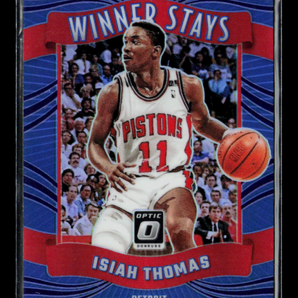 2024 Panini Donruss Optic Winner Stays Isiah Thomas #14
