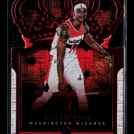 2022 Panini Crown Royale Isaiah Todd #47 Red