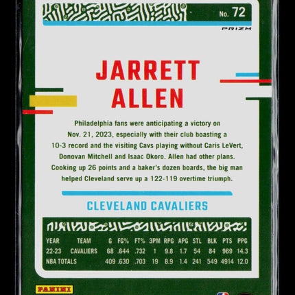 2024 Panini Donruss Optic Jarrett Allen #72 Pink