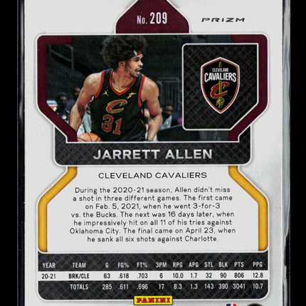 2021 Panini Prizm Jarrett Allen #209 Red