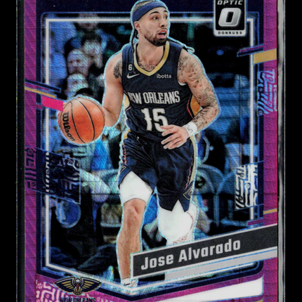 2024 Panini Donruss Optic Jose Alvarado #145 pink