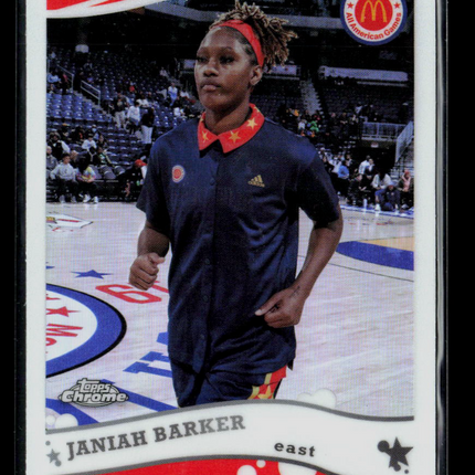 2022 Topps Chrome McDonald's All American Janiah Barker #2K6-14