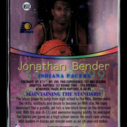 1999 Topps Gold Label New Standard Jonathan Bender #NS12