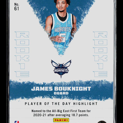 2022 Panini Player of the Day James Bouknight #61 RC
