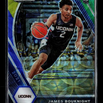2021 Panini Prizm Draft Picks James Bouknight #12 Green Pulsar RC