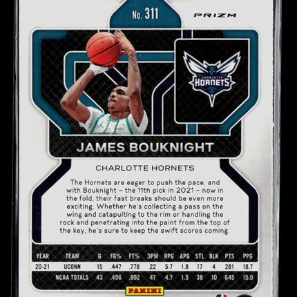 2021 Panini Prizm James Bouknight #311 Red White Blue RC