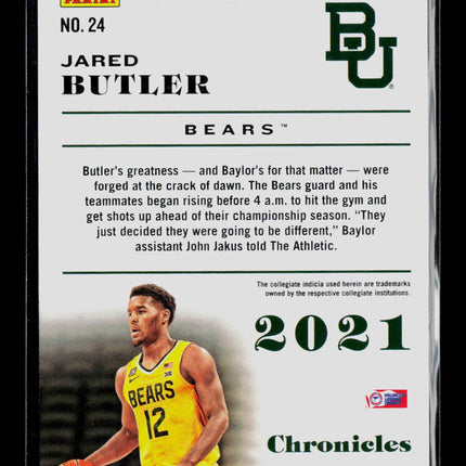 2021 Panini Chronicles Draft Picks Jared Butler #24 RC