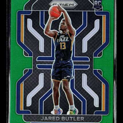 2021 Panini Prizm Jared Butler #290 Green RC