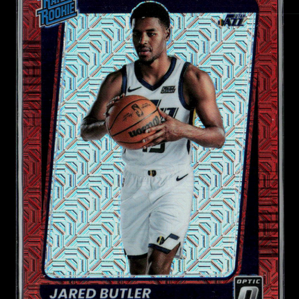 2022 Panini Donruss Optic Jared Butler #199 Red Choice 63/88