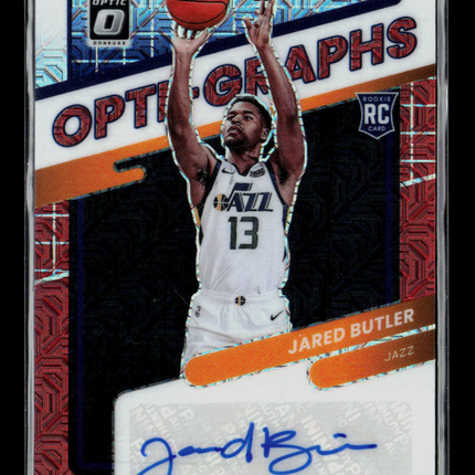 2022 Donruss Optic Basketball Opti-Graphs Jared Butler #OG-JBT RC Auto