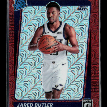 2022 Panini Donruss Optic Jared Butler #199 Red Mojo