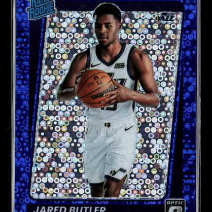 2022 Panini Donruss Optic Jared Butler #199 Blue Circles 06/50