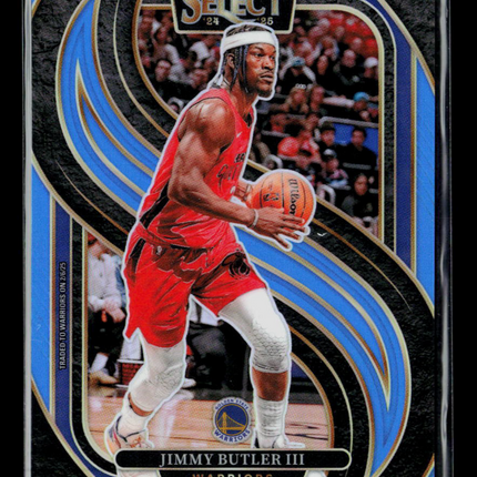 2025 Panini Select Jimmy Butler III #144 Blue Prizm 076/299