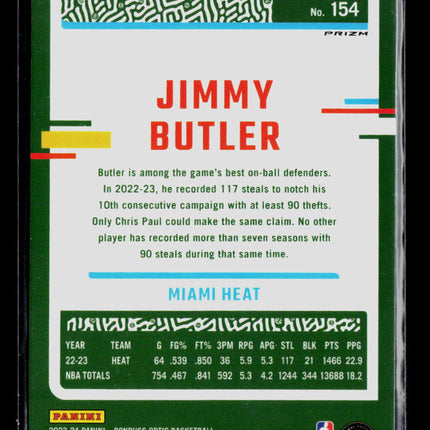 2024 Panini Donruss Optic Jimmy Butler #154 Purple