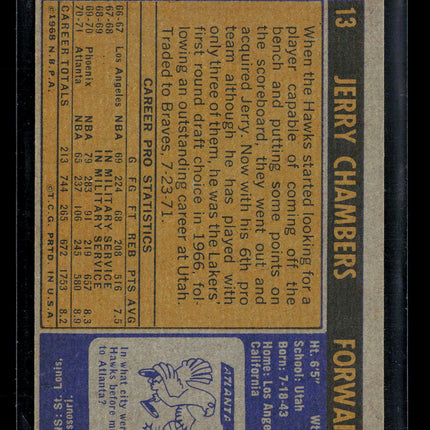 1971 Topps Jerry Chambers #13
