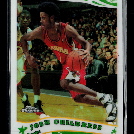 2006 Topps Chrome Josh Childress #35 Refractor 778/999