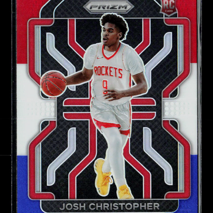 2021 Panini Prizm Josh Christopher #324 Red White Blue RC