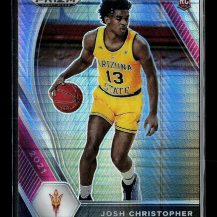 2021 Panini Prizm Draft Picks Josh Christopher #22 Silver RC