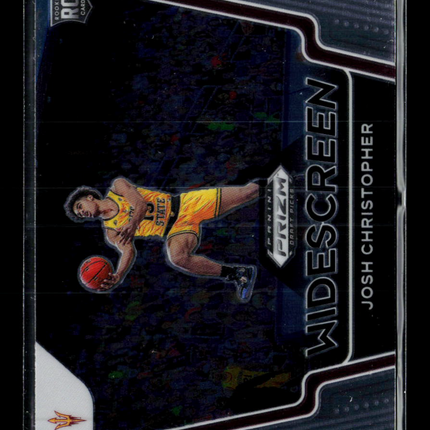 2021 Panini Prizm Draft Picks Widescreen Josh Christopher #11 RC