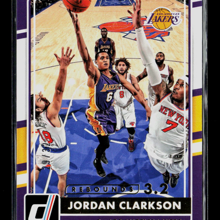 2016 Donruss Jordan Clarkson #72 9/32