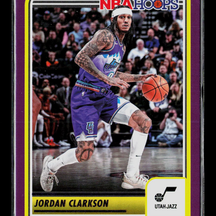 2023 Panini NBA Hoops Jordan Clarkson #176 Purple
