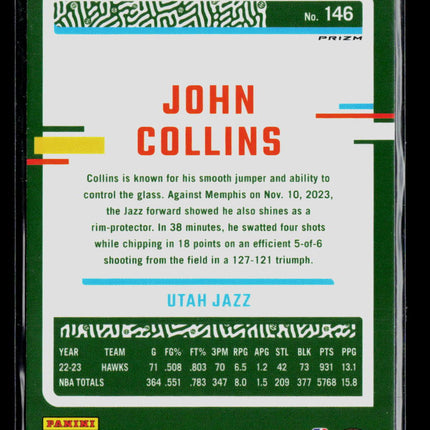 2024 Panini Donruss Optic John Collins #146