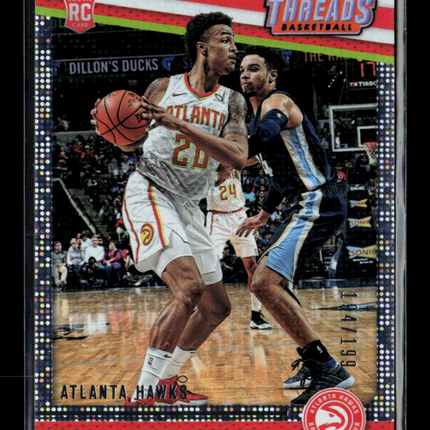 2018 Panini Threads John Collins #82 Dazzle RC 194/199