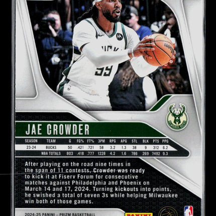 2024 Panini Prizm Jae Crowder #35 hyper