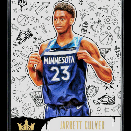2020 Panini Court Kings Jarrett Culver #160 RC