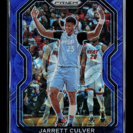 2021 Panini Prizm Jarrett Culver #238 Blue 03/49
