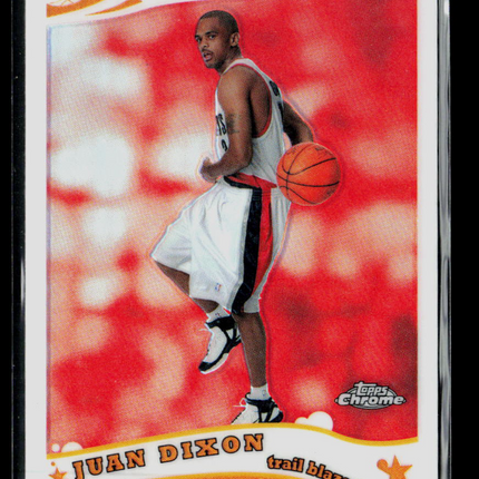 2006 Topps Chrome Juan Dixon #133 Refractor 024/999