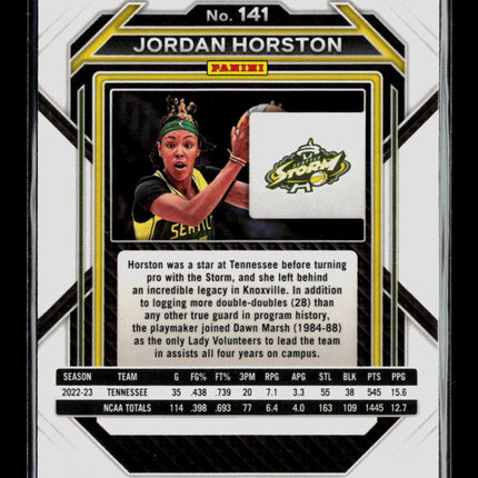 2023 Panini Prizm Jordan Horston #141 RC