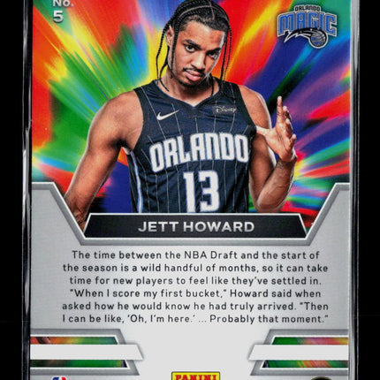 2023 Panini Prizm Instant Impact Jett Howard #5 RC